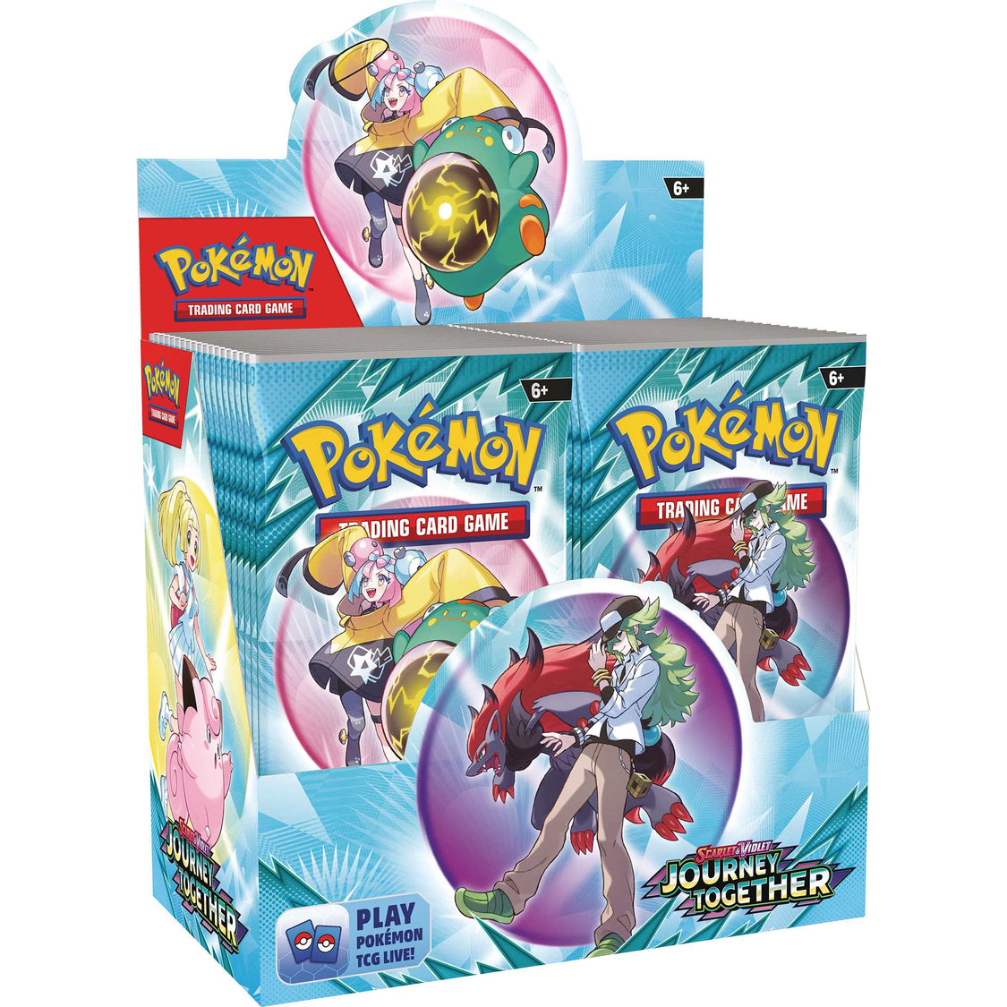 Pokémon TCG: Scarlet & Violet 9 - Journey Together - Booster Box (36 packs) (PRE-ORDER RELEASED 28.03.25)