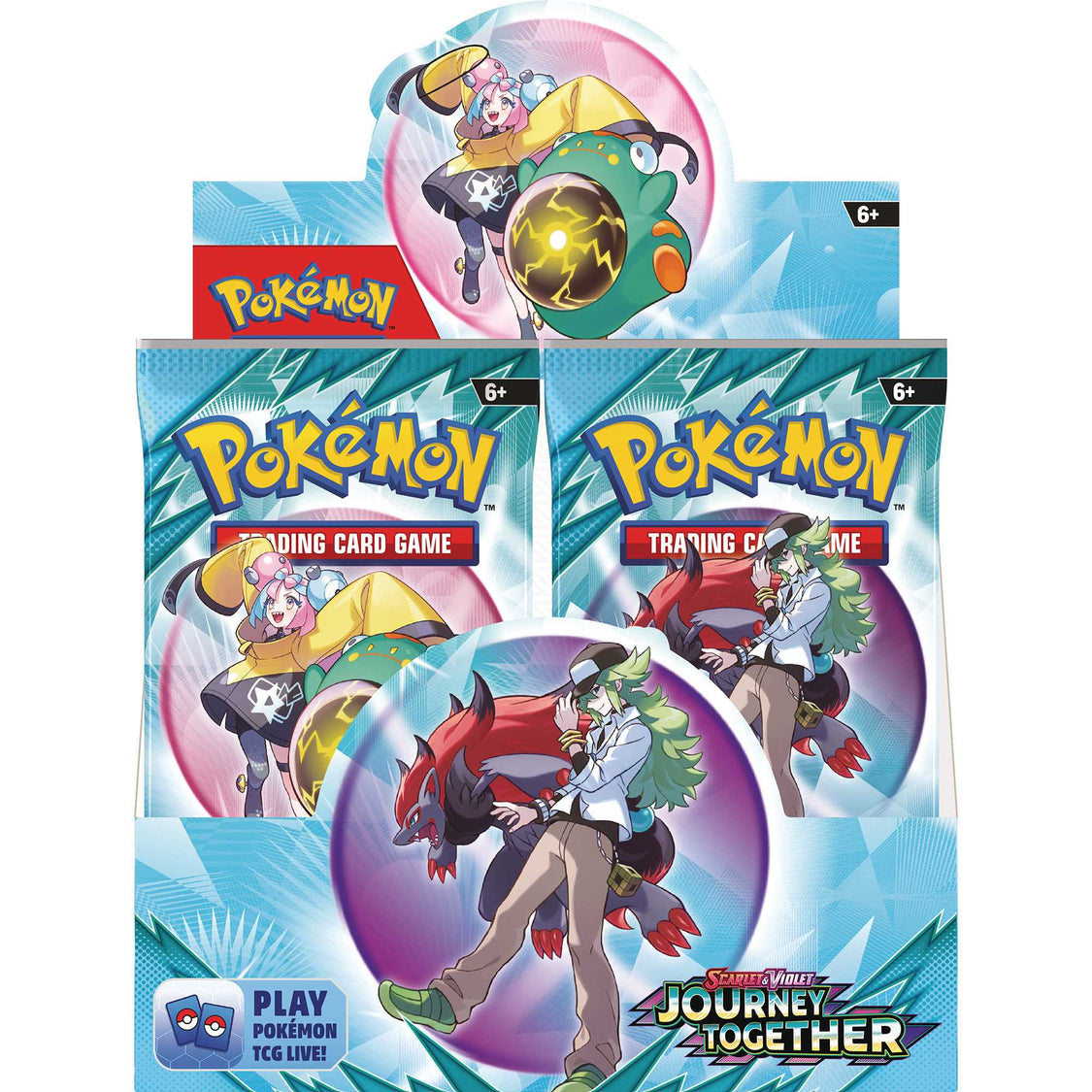Pokémon TCG: Scarlet & Violet 9 - Journey Together - Booster Box (36 packs) (PRE-ORDER RELEASED 28.03.25)