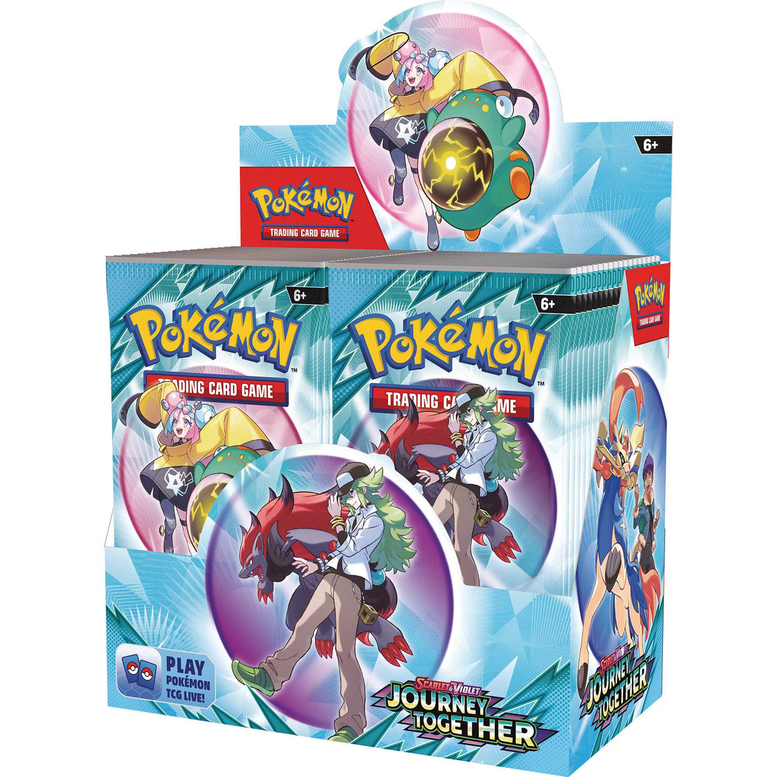 Pokémon TCG: Scarlet & Violet 9 - Journey Together - Booster Box (36 packs) (PRE-ORDER RELEASED 28.03.25)