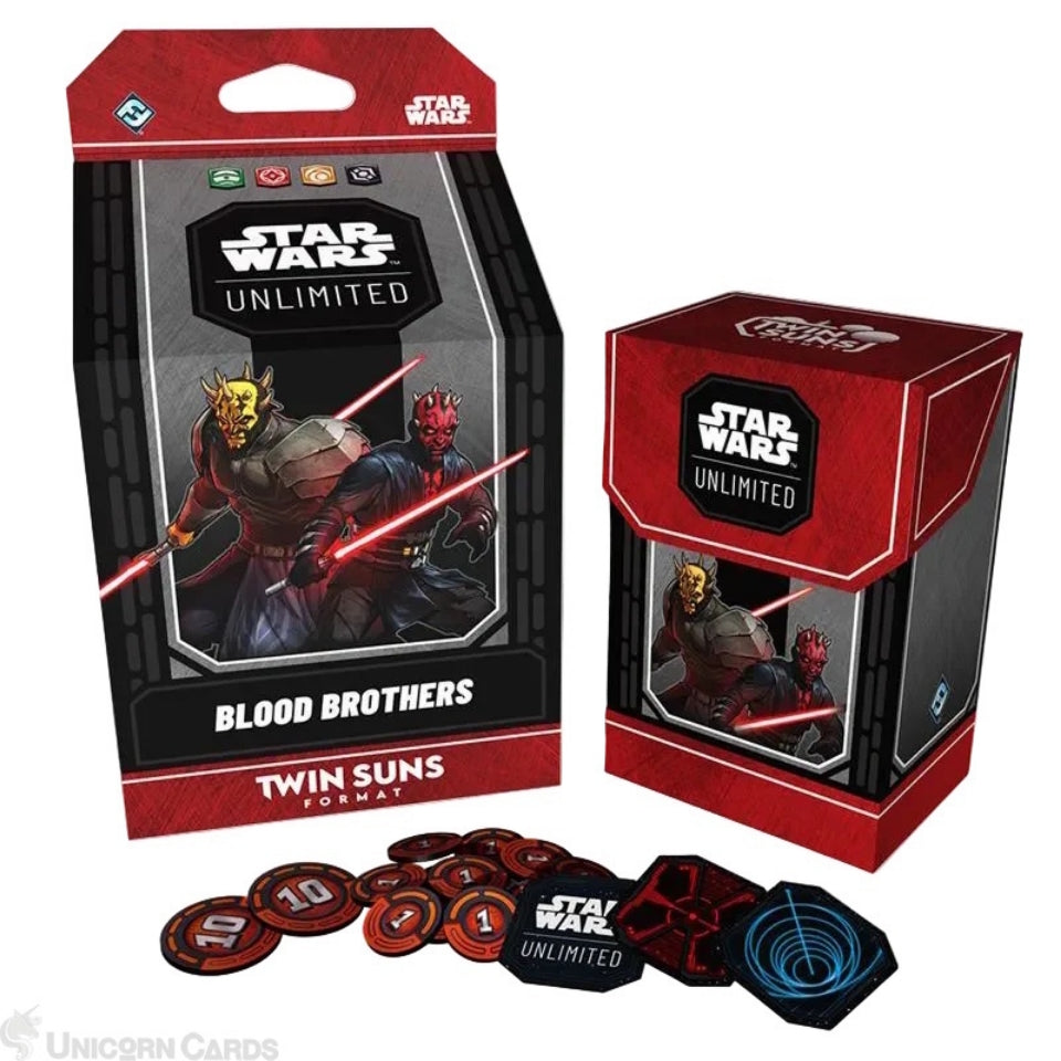 Star Wars: Unlimited - Twin Suns Deck - Blood Brothers: Maul and Savage Opress