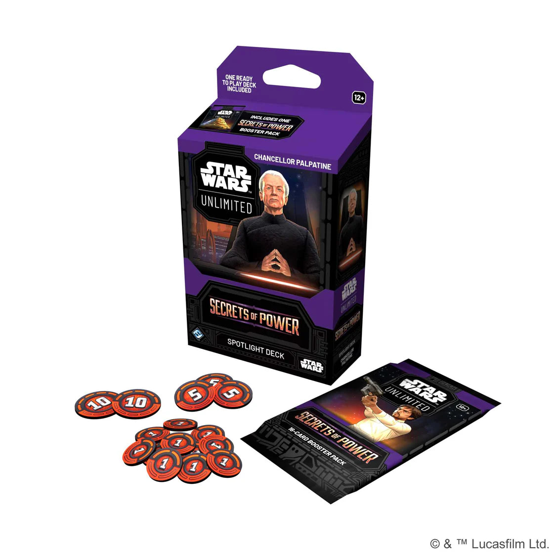 Star Wars: Unlimited - Spotlight Deck - Chancellor Palpatine - Secrets of Power Set 6