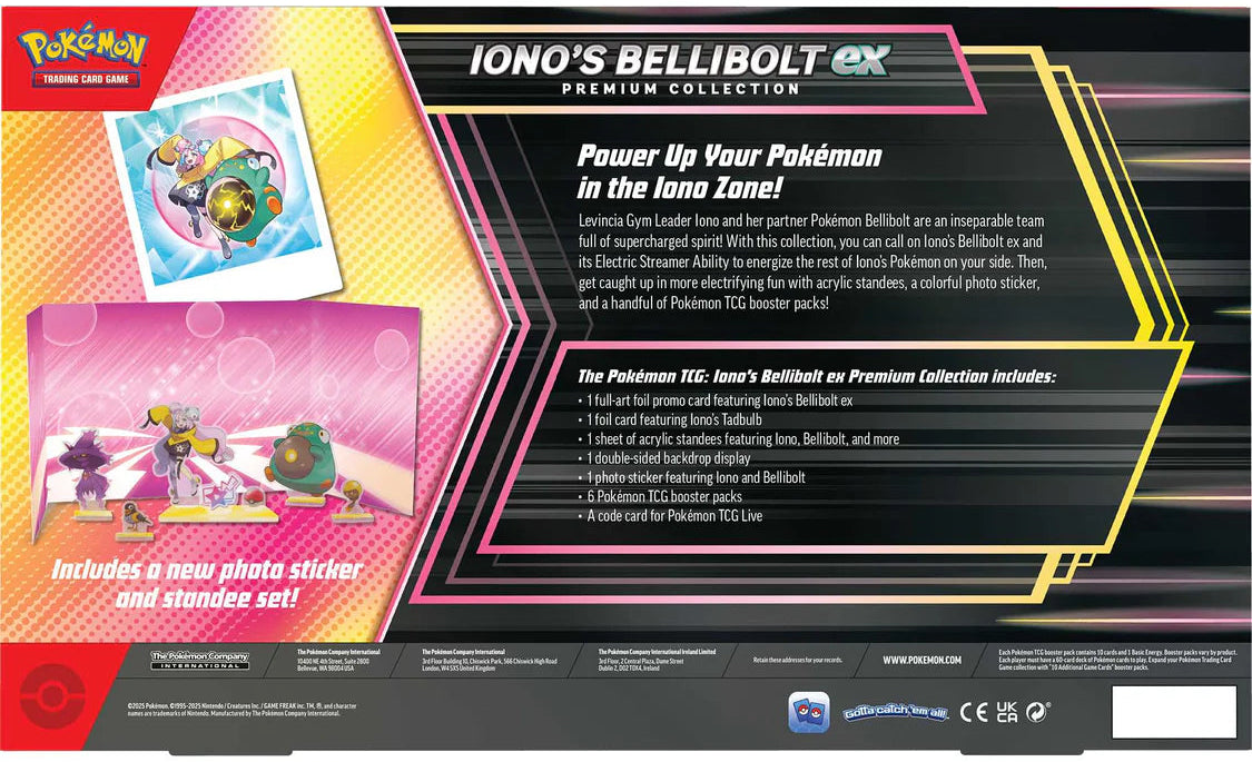 Pokémon TCG: Iono’s Bellibolt ex Premium Collection