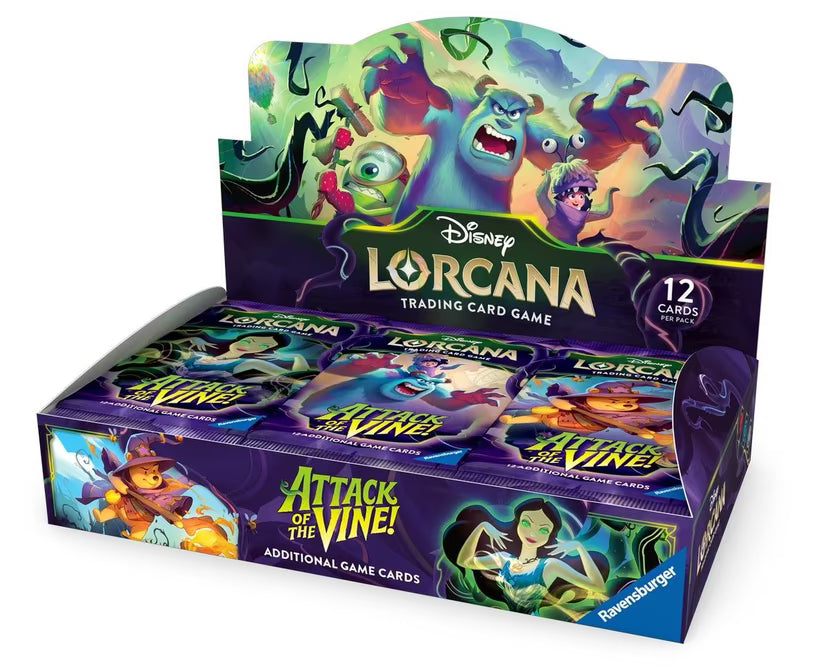 Disney Lorcana TCG - Attack of the Vine Booster Pack Display (24) - Set 13