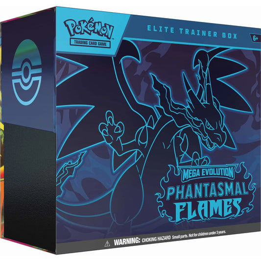 Pokémon TCG: Mega Evolution Phantasmal Flames - Elite Trainer Box (ETB) (English)