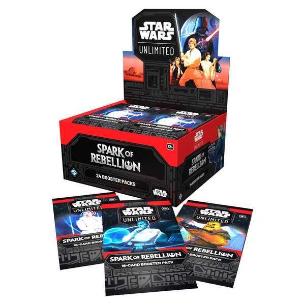 Star Wars: Unlimited - Spark of Rebellion Booster Display Set 1 (24 packs)