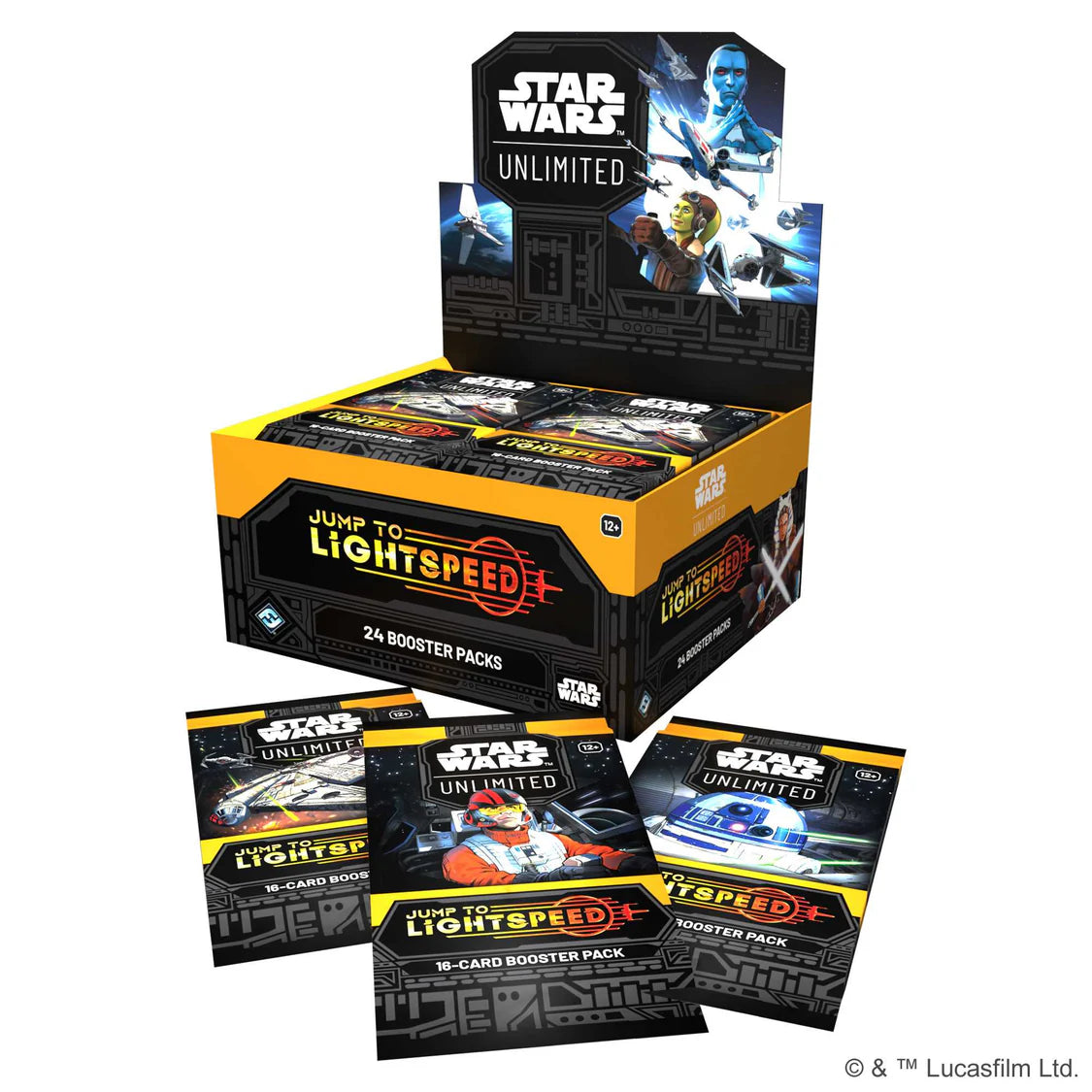 Star Wars: Unlimited - Jump to Lightspeed Booster Display Set 4 (24 packs)