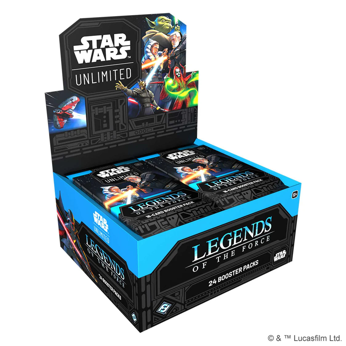 Star Wars: Unlimited - Legends of the Force Booster Display Set 5 (24 packs)