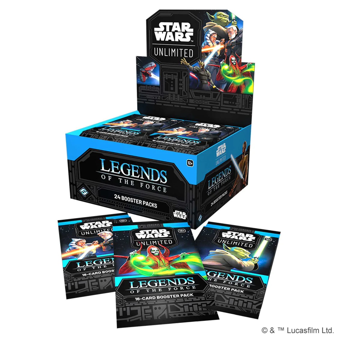 Star Wars: Unlimited - Legends of the Force Booster Display Set 5 (24 packs)