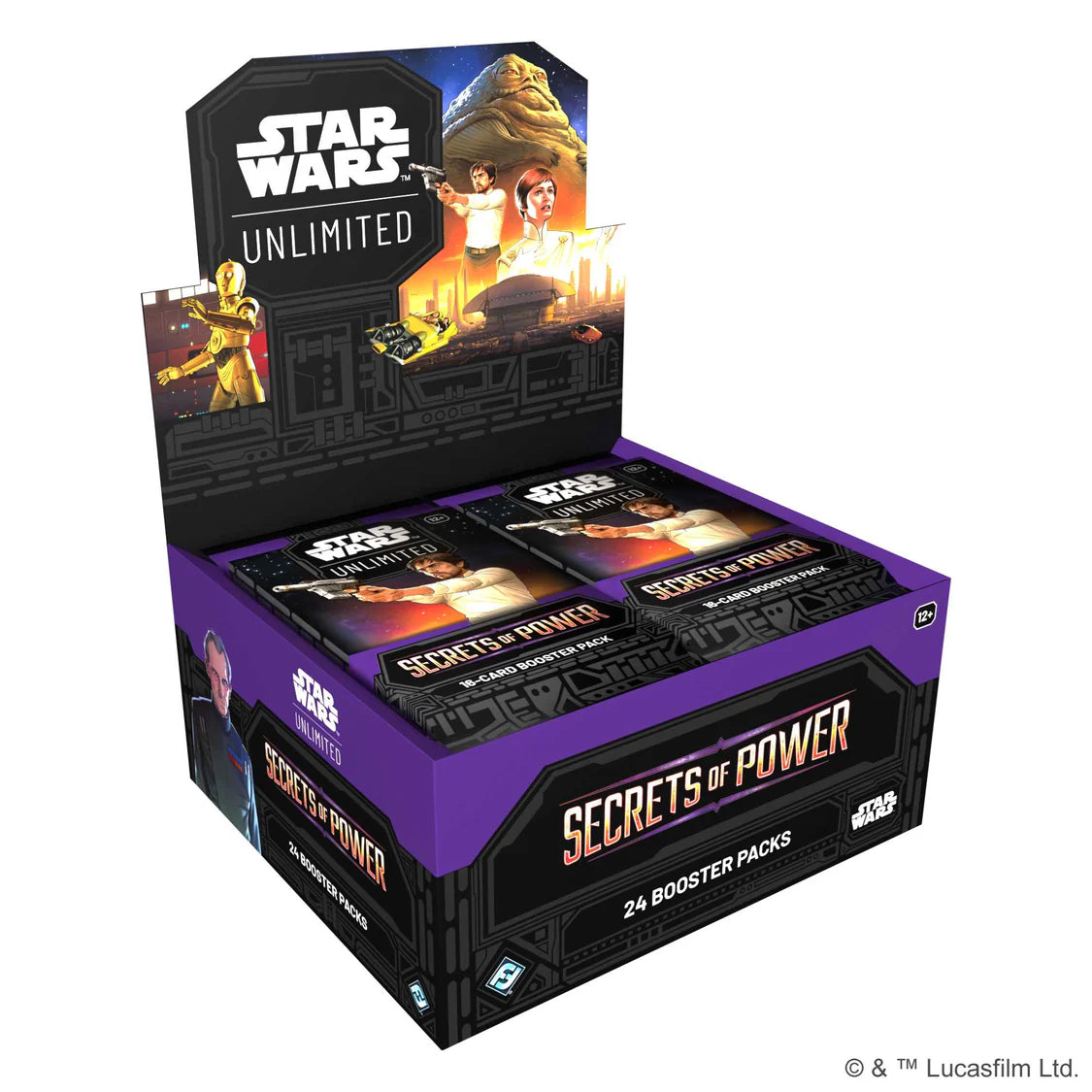 Star Wars: Unlimited - Secrets of Power Booster Display Set 6 (24 packs)