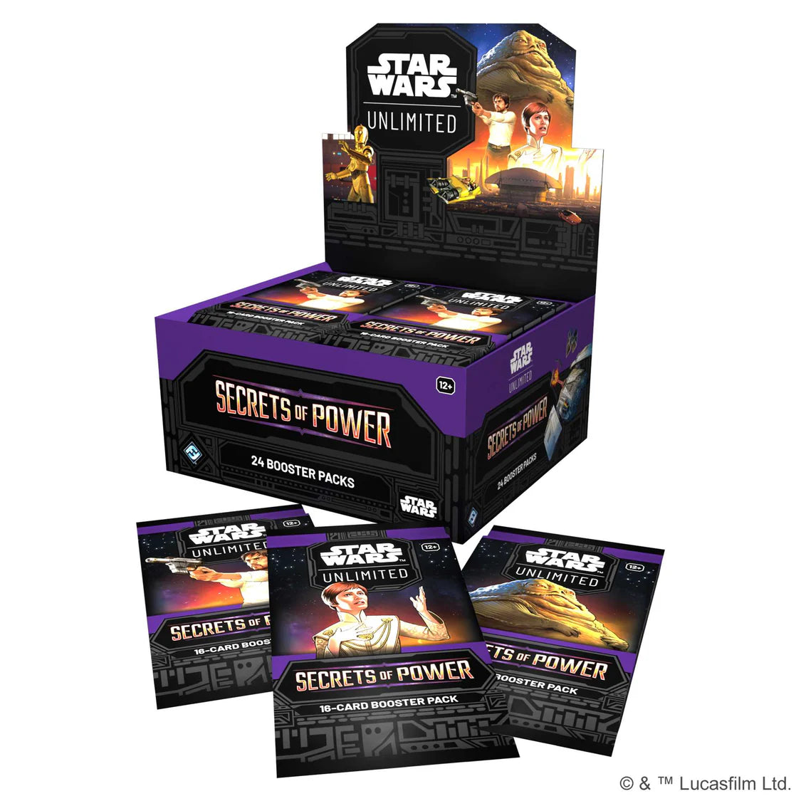 Star Wars: Unlimited - Secrets of Power Booster Display Set 6 (24 packs)