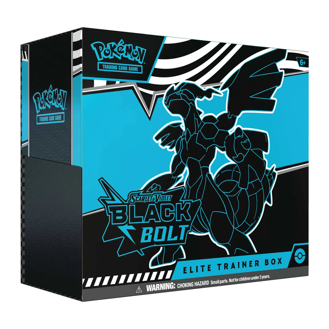Pokémon TCG: Scarlet & Violet 10.5 - Black Bolt - Elite Trainer Box (ETB) Zekrom (English)