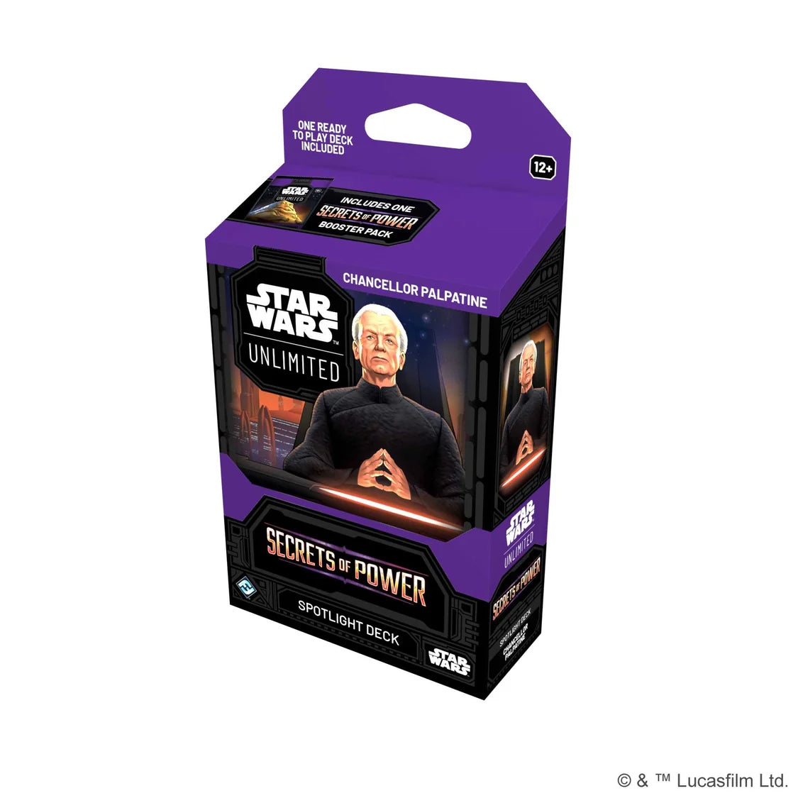 Star Wars: Unlimited - Spotlight Deck - Chancellor Palpatine - Secrets of Power Set 6