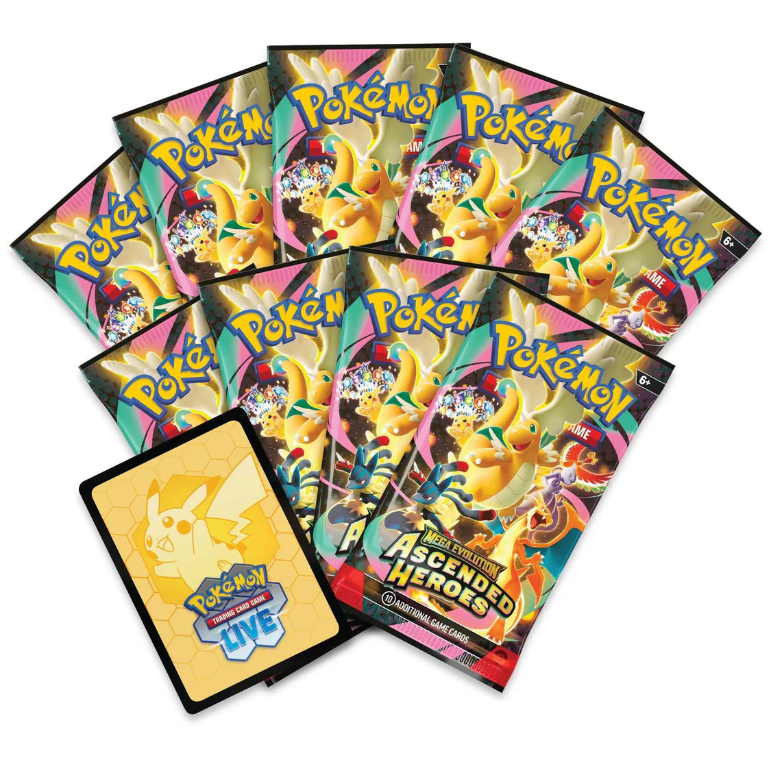 Pokémon TCG: Mega Evolution Ascended Heroes - Elite Trainer Box (ETB) (English)