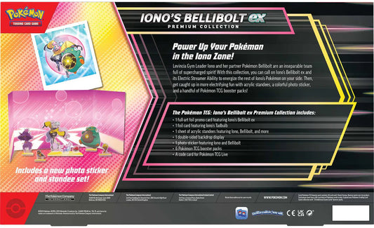 Pokémon TCG: Iono’s Bellibolt ex Premium Collection