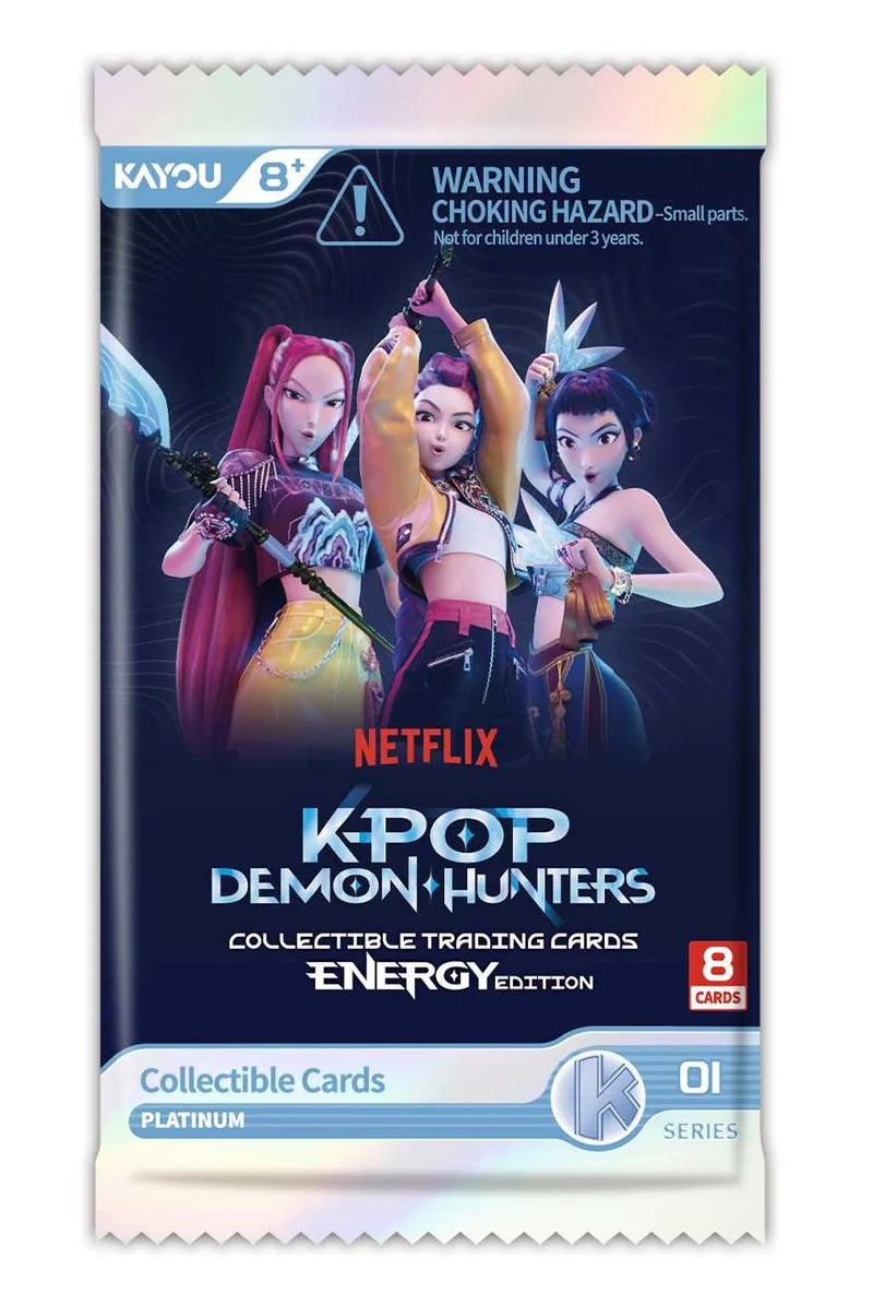 K-POP Demon Hunters: Collectible Trading Cards - Energy Edition Booster Box