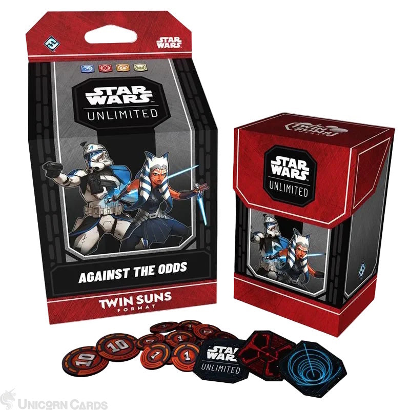 Star Wars: Unlimited - Twin Suns Deck - Against The Odds: Ahsoka Tano and Rex