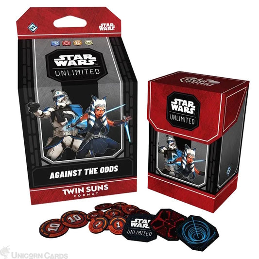 Star Wars: Unlimited - Twin Suns Deck - Against The Odds: Ahsoka Tano and Rex