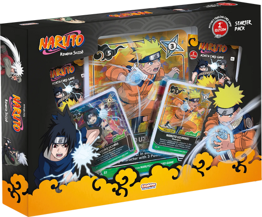 naruto first edition cards Naruto's new TCG features a 22k Gold foil chase. The first edition will be in English and French. #SoGood Don't forget to subscribe to my channel and follow me on IG